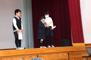 給食感謝発表1