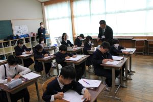 五の一授業参観1