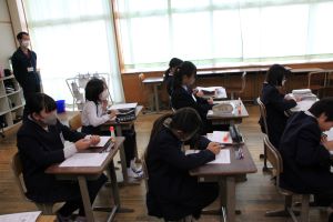 五の一授業参観2
