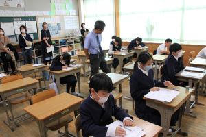 五の一授業参観3