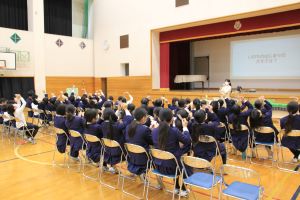 講演会生徒達4