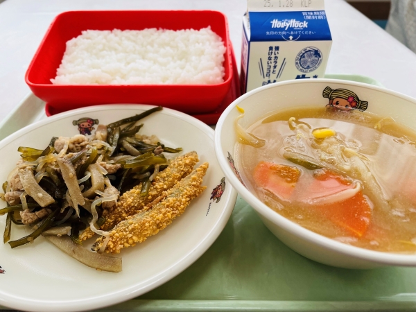 今日の給食