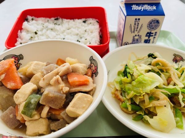 今日の給食