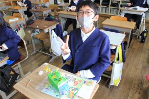 クランク回し生徒1