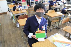 クランク回し生徒2