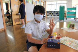 クランク回し生徒4