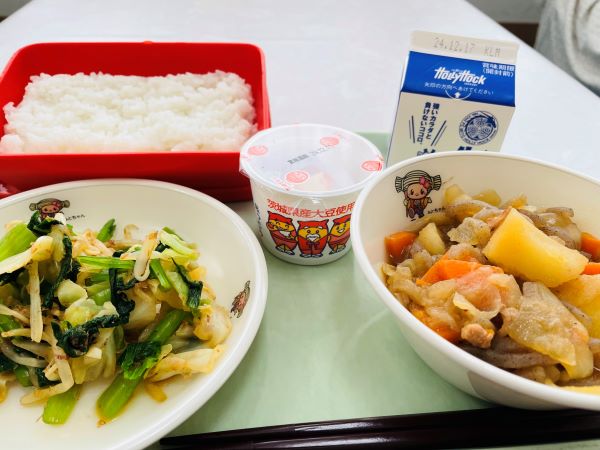 今日の給食