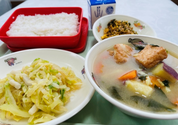 今日の給食