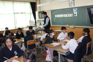 4年授業参観 4年授業参観