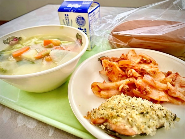 今日の給食 今日の給食