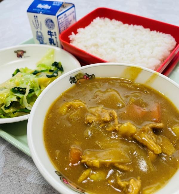 今日の給食 今日の給食