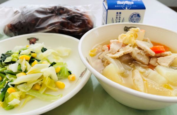 今日の給食 今日の給食