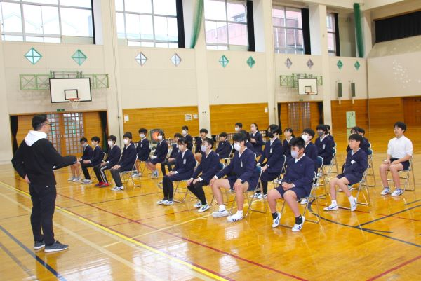 卒業式の練習