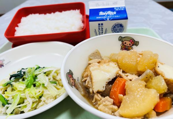 今日の給食