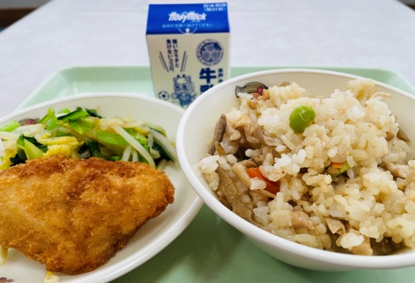 今日の給食