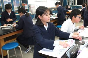 理科室で実験3