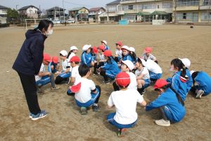 2年生は体育