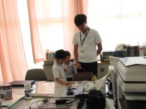 1年学校探検2