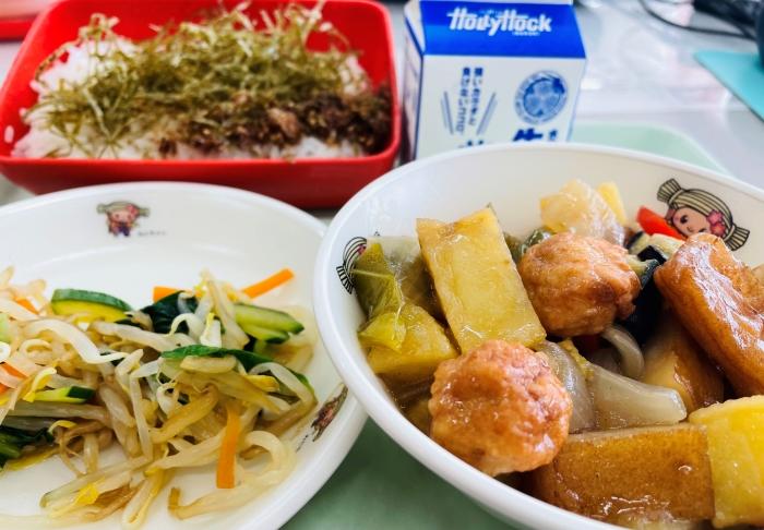 夏野菜肉団子