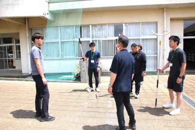 不審者の避難訓練2