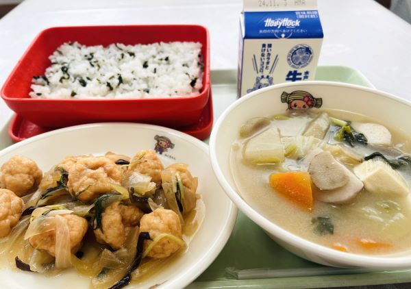 今日の給食