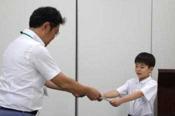 全校集会表彰1