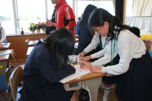 相談しながら