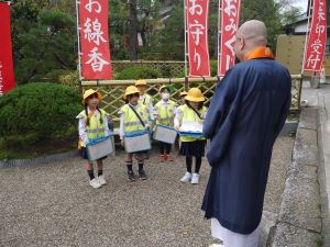 住職と話す