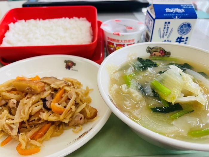 納豆鶏肉大根