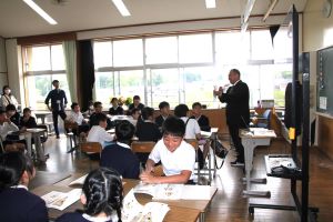 5年授業参観2