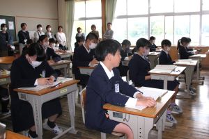 6の1授業参観1
