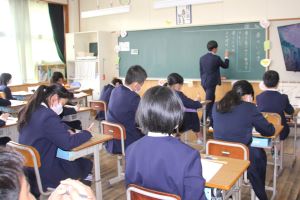 6の1授業参観2