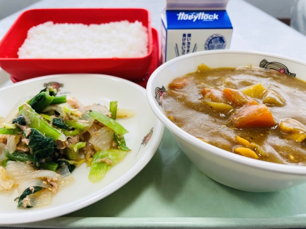 今日の給食