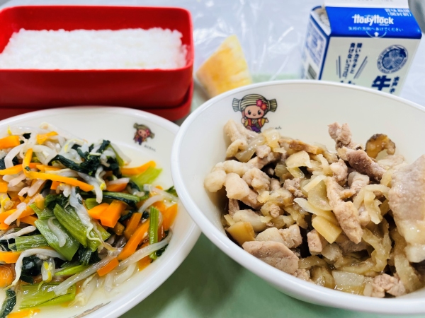 今日の給食