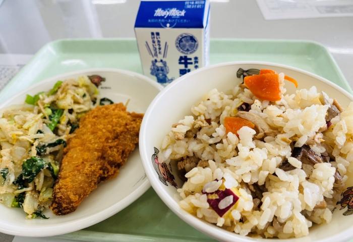 今日の給食