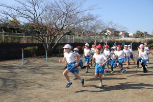 持久走大会の試走男子