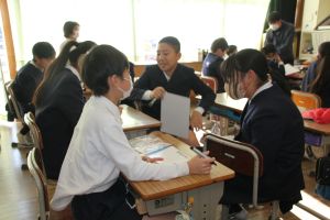 自分の学校生活」2