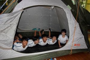 テント張り5