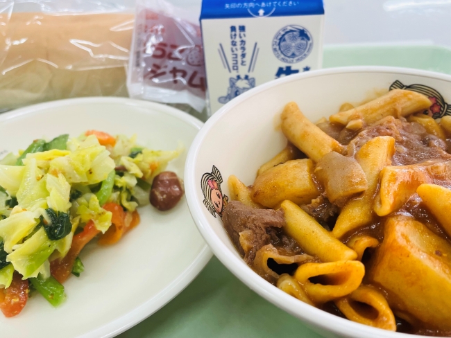 今日の給食 今日の給食