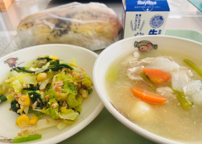 今日の給食 今日の給食