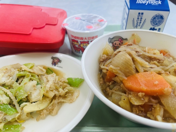 今日の給食