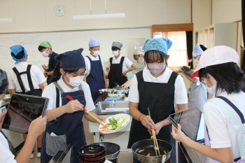調理実習10