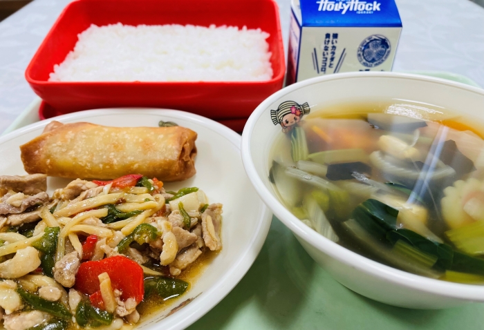今日の給食