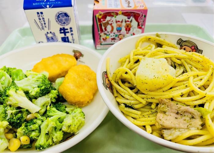今日の給食 今日の給食