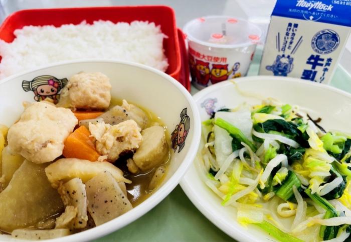今日の給食