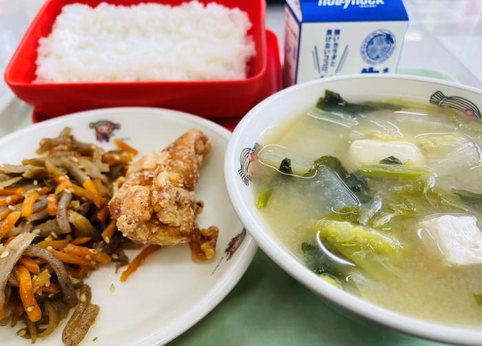 今日の給食