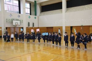 6年生を送る会1