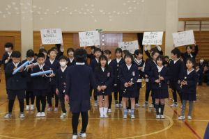 6年生を送る会3