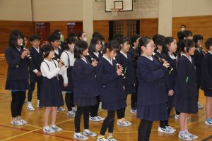 6年生を送る会4