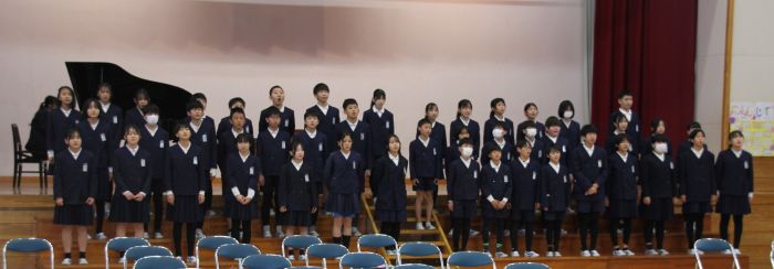 合唱『旅立ちの日に』